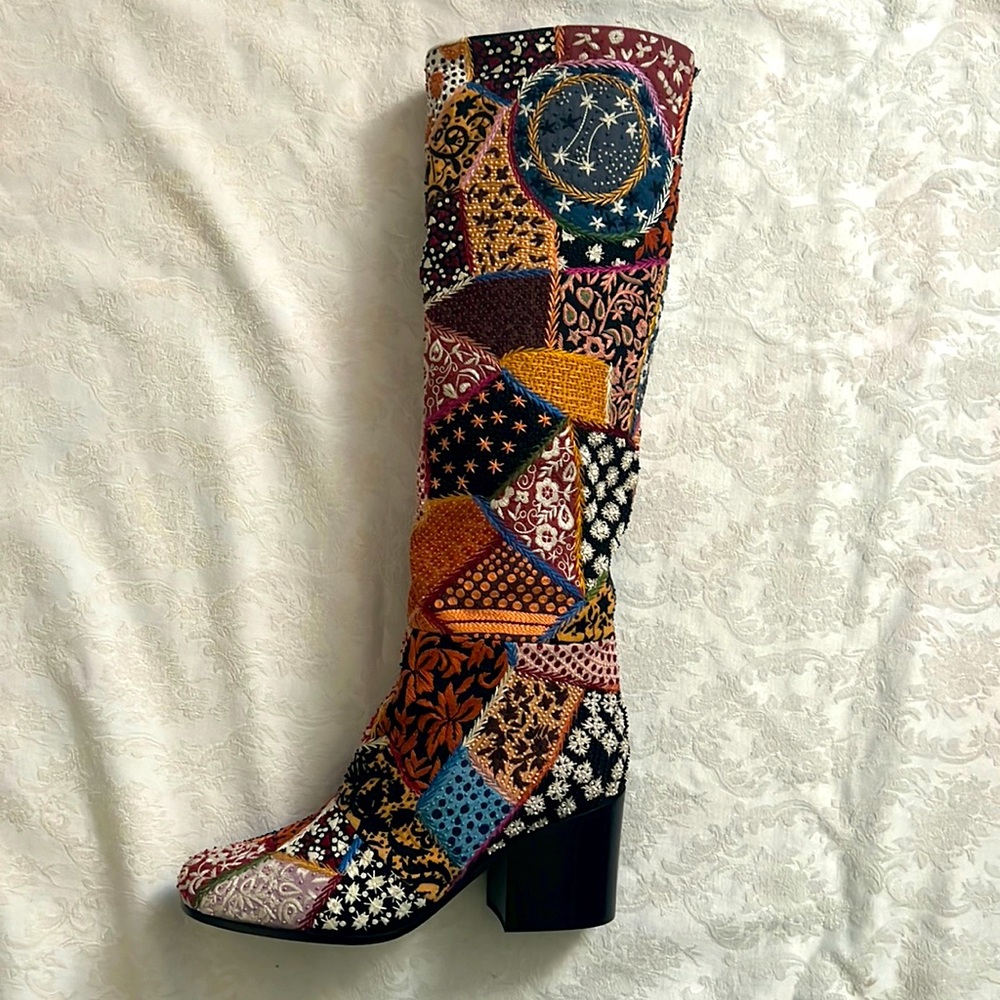 COPY - Diorage Patch Embroidered Boots